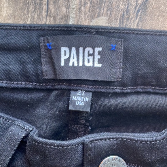 Paige Denim flair cut capris - Picture 6 of 6